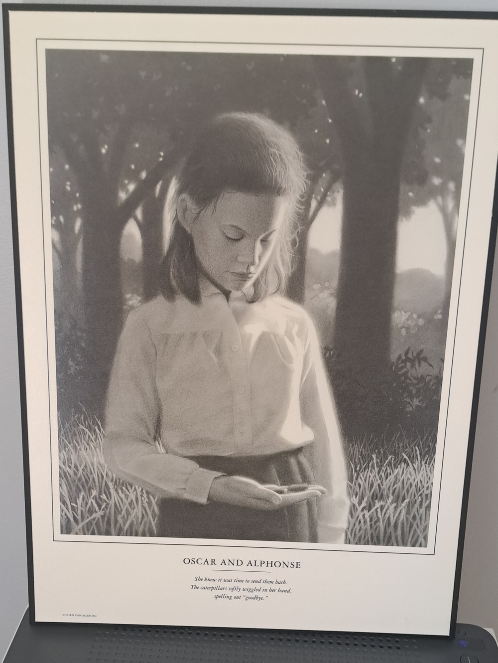 The Mysteries of Harris Burdick Oscar and Alphonse Chris Van Allsburg wall art